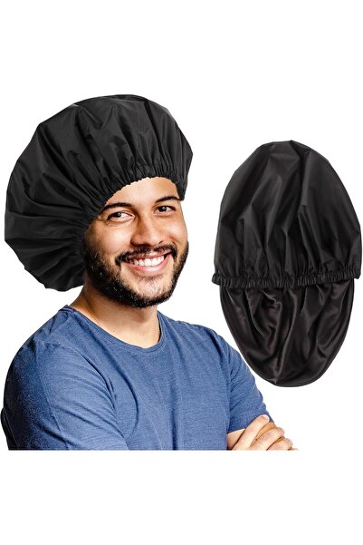 Arabest Adjustable Large Shower Cap for Men,Shower Cap for Women,Reusable Sho...