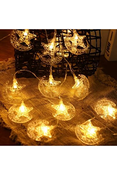 Choice 3M20LED Battery Warm White 1pc Warm White/Colorful Star Moon String Li...