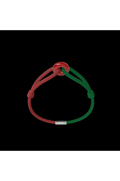 Wecord London Morocco حمرا_وخضرا# Cord Bracelet