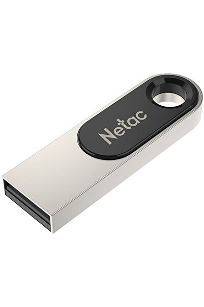 Netac 64GB USB 2.0 Aluminum Black/Silver