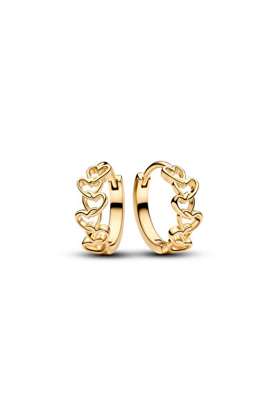 Choice AME091 Original 925 Sterling Silver Charms Pendant Golden Heart Bead F...