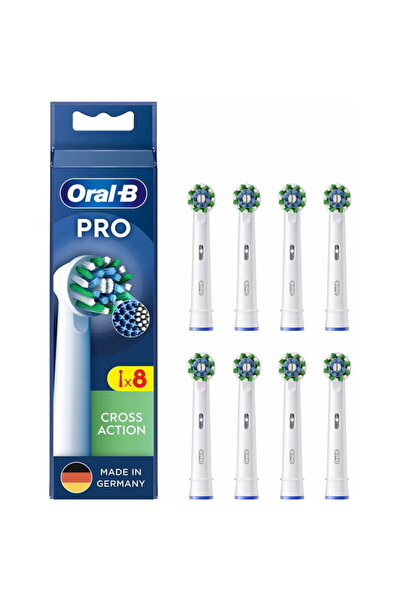 Oral-B Sonic toothbrush head 860472 / 8 x Cross White