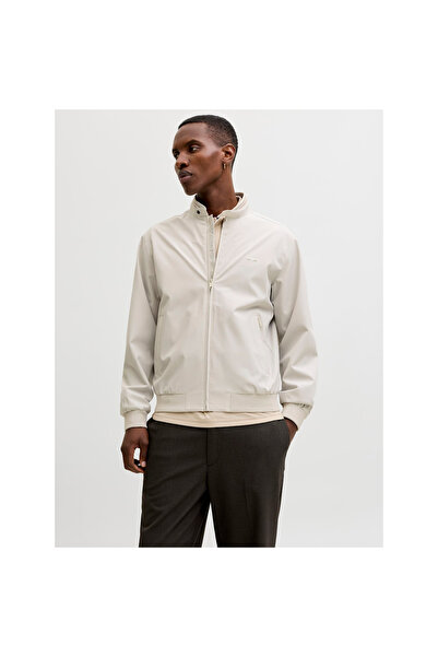 Jack & Jones Jachetă crem pentru bărbați Blubrad (12273393-MNSTRK)