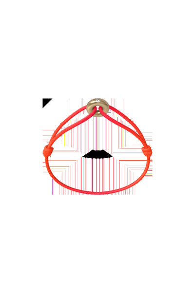 Wecord London Mini Golden Soho Diamond Cord Bracelet