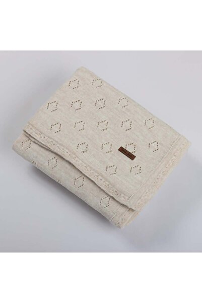 Generic Mini Gentle Knitted Baby Wrap - Soft & Safe - Beige