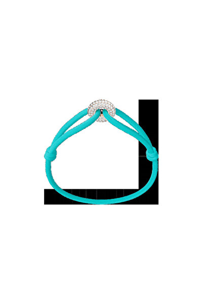 Wecord London Rose Soho Pavé Cord Bracelet