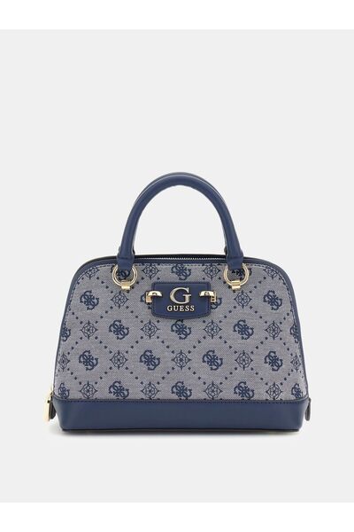 Guess حقيبة يد نيدا 4G بشعار الفاوانيا