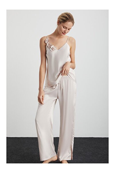 Kom Rose Saten Pants