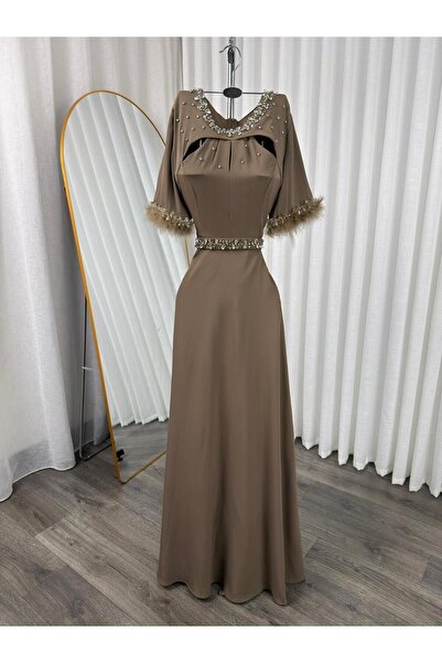 nyoumi Long crystal dress