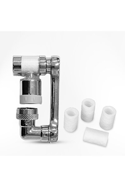 ALAYED A movable chrome blender spout from Al-Ayed