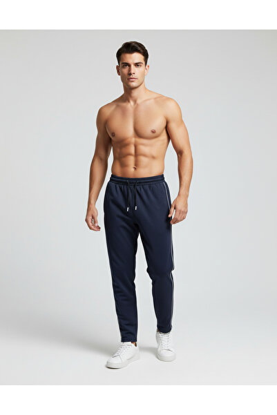 MODENZO Men's Side Piping Tracksuit New Season with Back Pockets and Side Poc...