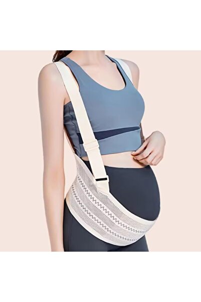 Arabest Maternity Belly Band for Pregnant Women, Adjustable Support Straps, B...