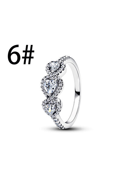 Choice AMR065-6 Original 925 Sterling Silver Charms Pendant Golden Heart Bead...