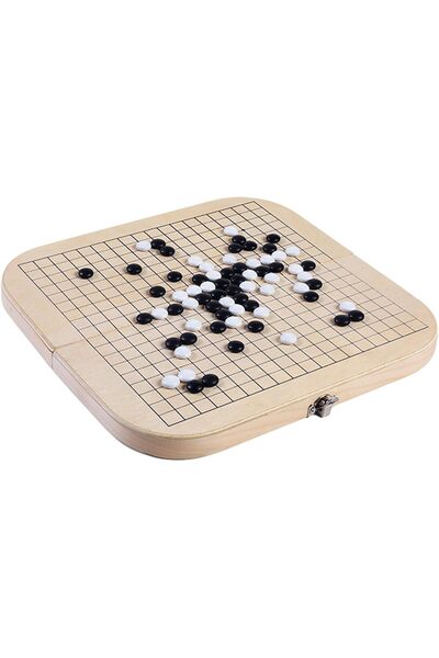 Toybox Portable Go Board Game Set, Collapsible Go Chess Game Antique Chinese ...