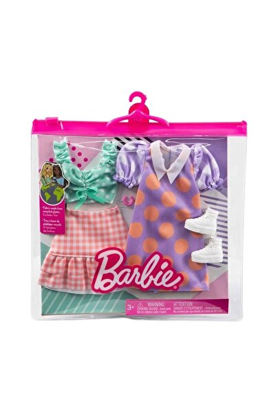 Genel Markalar GWF04 Barbie\'nin Kıyafet Koleksiyonu - Stokta Olan Model Gönd...
