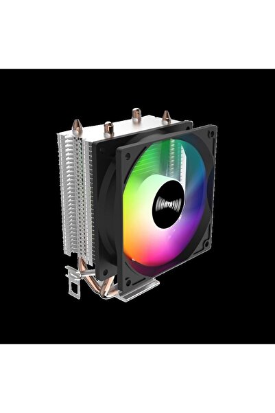 NextGo Excavator V90 9cm Rgb Kule Tipi Siyah İşlemci Soğutucu