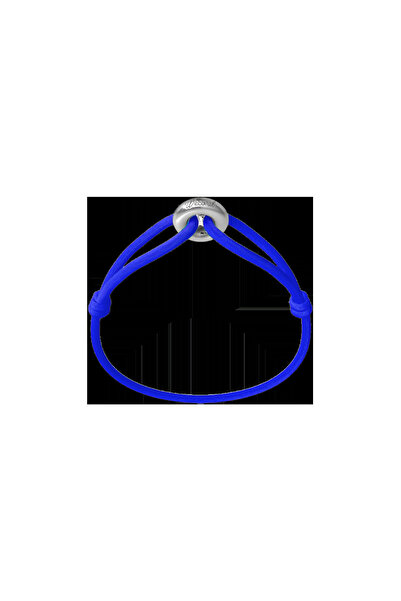 Wecord London Silver Soho Cord Bracelet