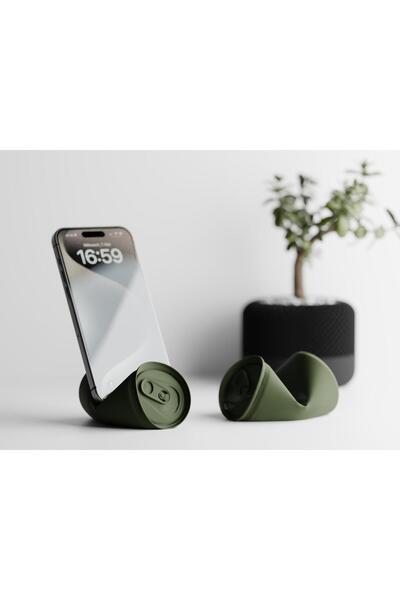 Sani Suport telefon „SODA CAN PHONE” 88 x 78 x H48 mm – Verde închis mat