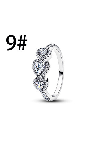 Choice AMR065-9 Original 925 Sterling Silver Charms Pendant Golden Heart Bead...