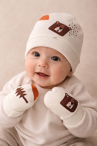 bediş baby clothes Baby Hat and Gloves Set