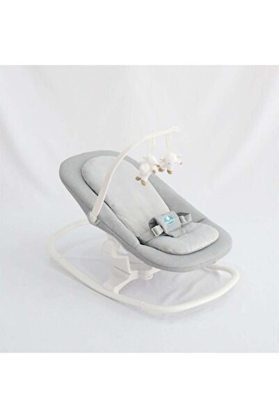 Generic جلاسات أطفال بقواعد حديد قابلة للاهتزاز - أبيض ورمادي