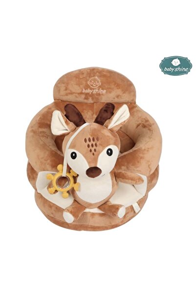 Generic كرسي أطفال إسفنج آمن ومريح لتعليم الجلوس مع دعم للظهر والجوانب مع عضا...