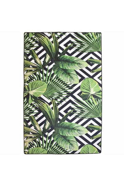 Artenova Covor pentru hol Tropic, multicolor, 80 x 150 cm, poliester, lavabil...