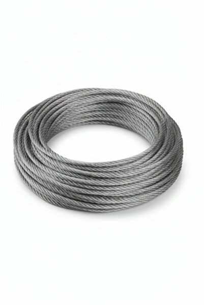 Hamdi Küçük Çelik Halat Galvaniz 10 Mm (20 Metre)