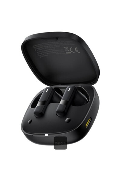 Baseus Căști Bowie E20 impermeabile cu Bluetooth 5.3, negru