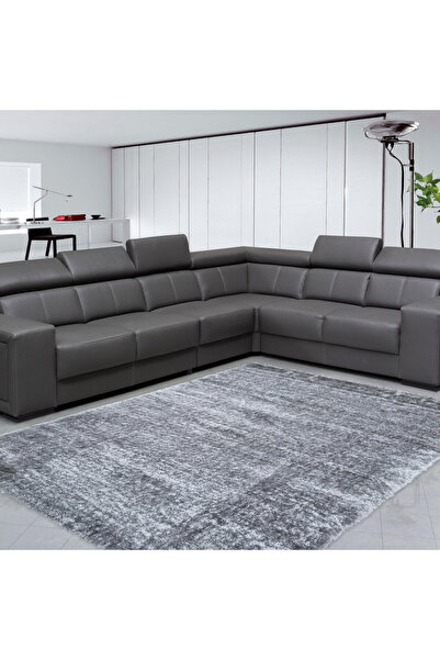 Artenova Modern Santana living room - bedroom carpet, gray, 80x150cm