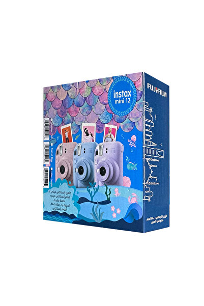 Instax Camera Mini 12 Joy Pack (Pastel Blue)