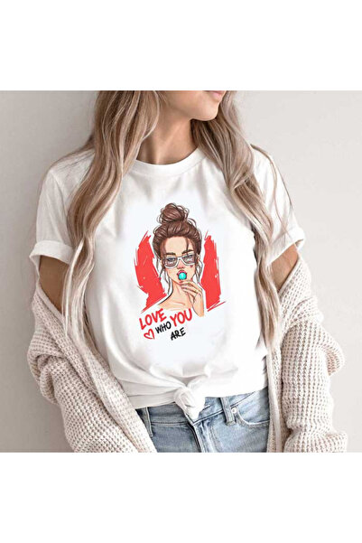 Kartier Tricou Dama Alb Love You
