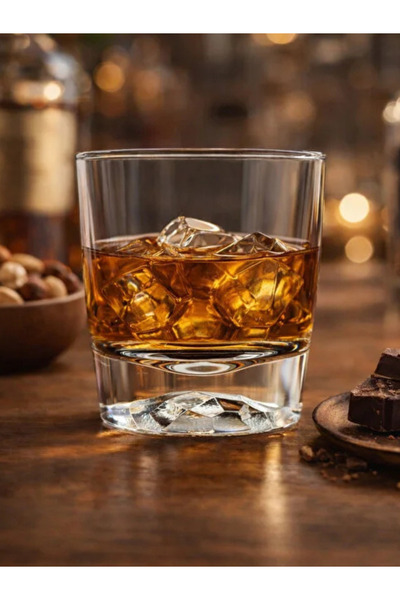 MADAME LUDA Paşabahçe Nude Whiskey Glass-Set-Set/ 2 Pieces-305 Cc-Ml.