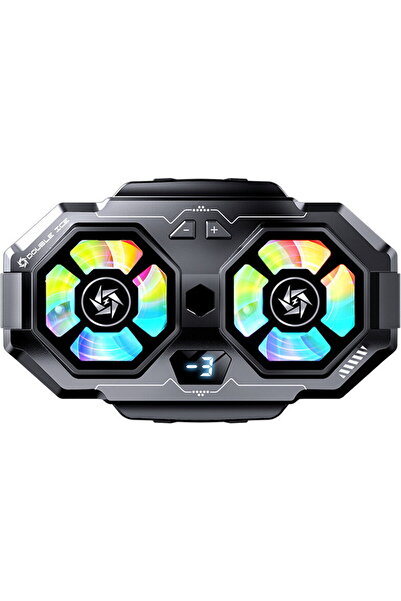 Techsuit Dual Phone Fan - (SL 22) - Black