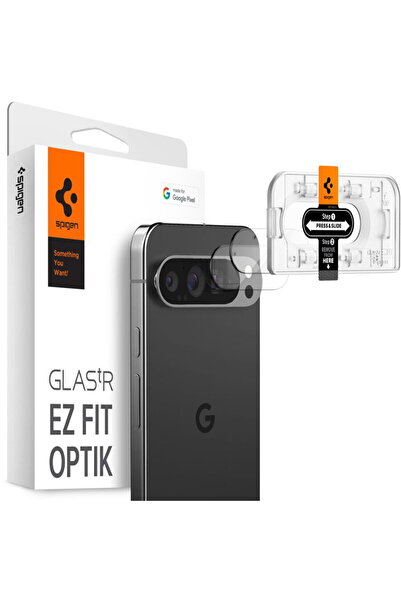 Spigen Camera Film for Google Pixel 9 Pro XL (set 2) - Glas.tR Optik EZ Fit -...
