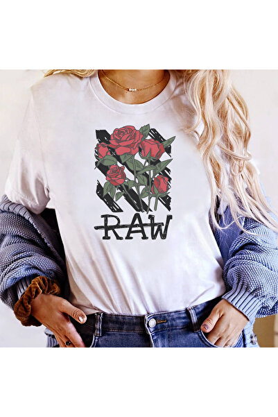 Kartier Tricou Dama Alb Raw