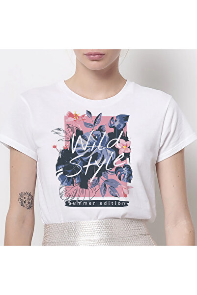 Kartier Tricou Dama Alb Summer Edition