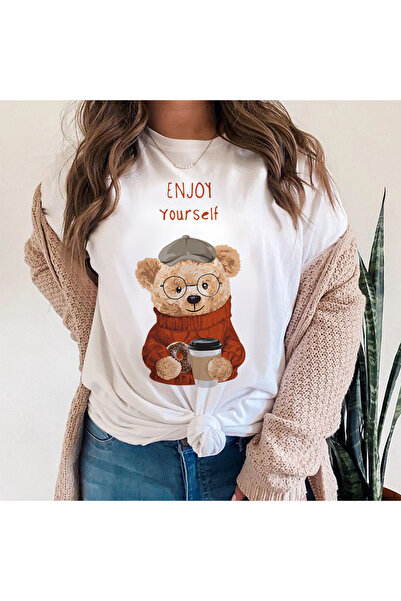 Kartier Tricou Dama Alb Enjoy Autumn