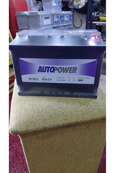 Varta üretimi 74 amper 12 volt , autopower akü.2025 tarihli .2 yıl garantili.