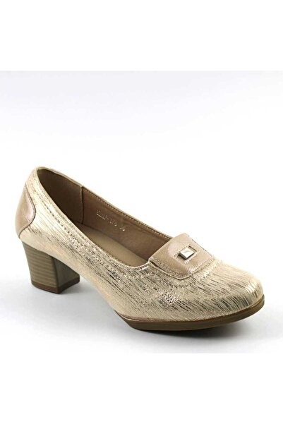 mm Women's comfortable shoes with shiny reflections 176-BEIGE