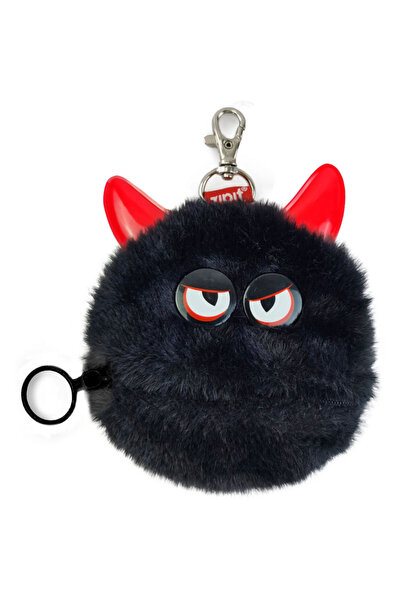 Zipit Mini Plush Keychain Pencil Case - Devil