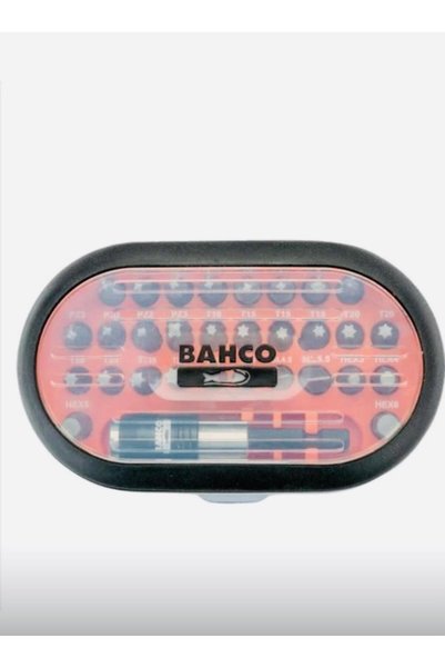 Bahco Made in Sweden 60t/31-1 Bits (Ph, Pz, Tx, Insex, Sp) 31 Pieces