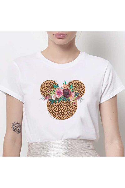 Kartier Tricou Dama Alb Minnie