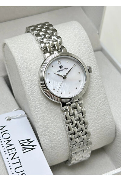 Momentus ILKCW298S-09SS Katran Çelik Kordon Kadın Kol Saati