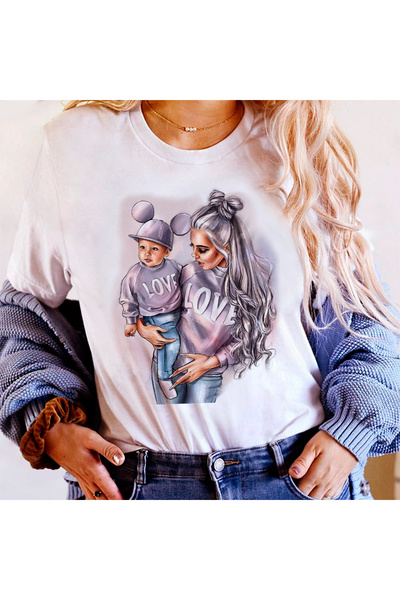 Kartier Tricou Dama Alb Baby mama