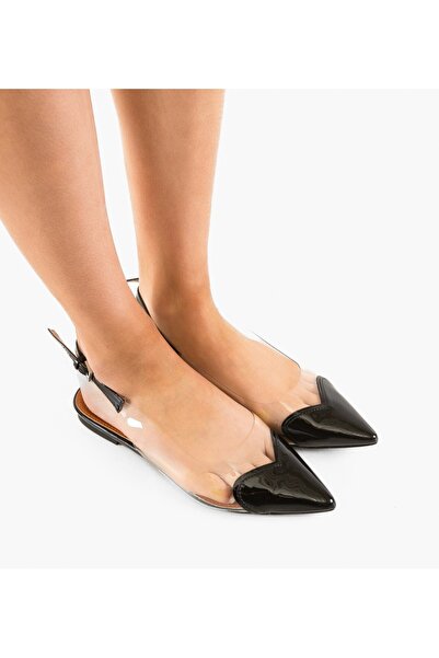 BENOTTİ Women's ballet flats Sinar Black