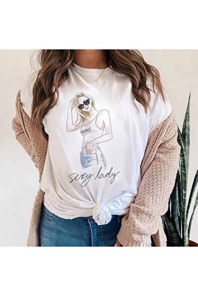 Kartier White Sexy Lady Women's T-Shirt