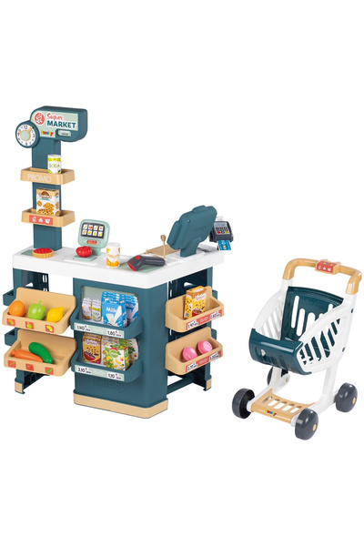 Smoby Children's Super Market store with 42 accessories