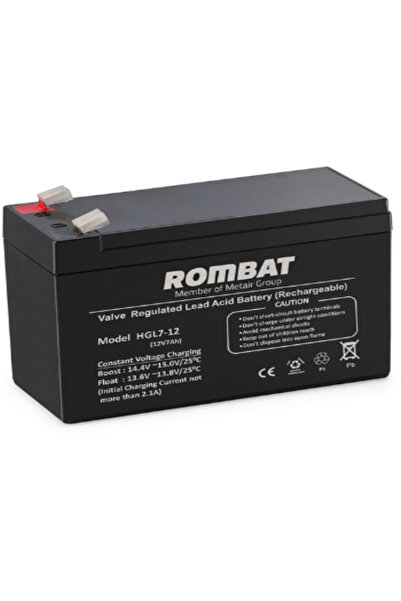 Rombat ACUMULATOR STATIONAR 7A/12V TERMINAL F2