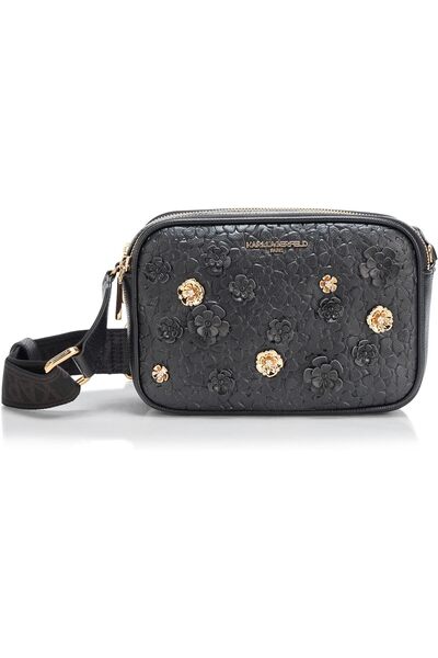 genernic womens Maybelle Crossbody With Flower Embellishments